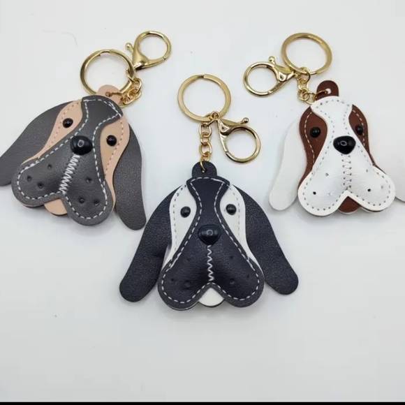 Long Ear Puppy Charm/Keychain - Picture 2 of 3